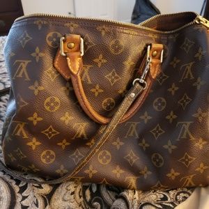 Vintage Louis Vuitton Speedy 30 Satchel Bag